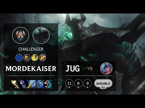 Mordekaiser Jungle vs Nunu & Willump - EUW Challenger Patch 10.8