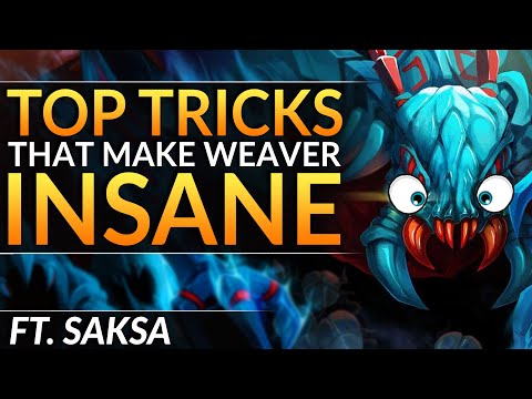 Why OG SAKSA is UNSTOPPABLE: TOP Secret Tips to Make WEAVER BROKEN - Dota 2 Pro Guide