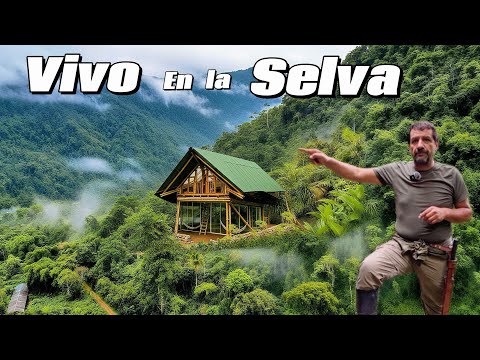 Dejo la ciudad hace 20 años para vivir en la amazónica protegiendo la naturaleza 