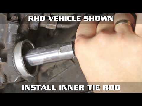 Gktech 4130 steering rack spacer set install