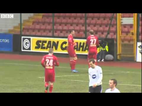 Cliftonville 2 Coleraine 0