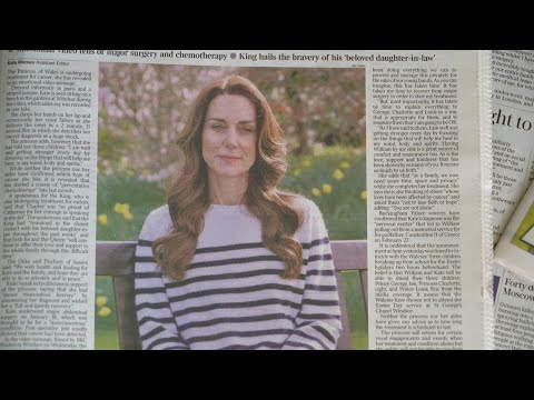Kate's cancer diagnosis | AFP