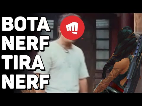 QUE ISSO RIOT? NERFA PRA BUFFAR, BUFFA PRA NERFAR? O QUE TA ROLANDO MANO! NOTAS DE ATUALIZAÇÃO 11.15