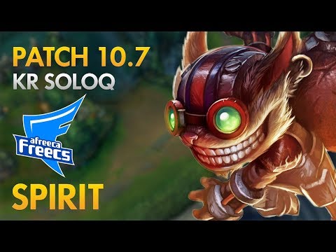 Afreeca Freecs Spirit - Bot Lane: Ziggs vs Jinx - KDA 11/2/12