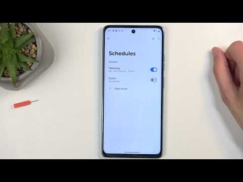 MOTOROLA Moto G75 5G: Manage Do Not Disturb Mode