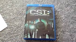 CSI : Crime Scene Investigation - The First Season - Blu-ray Unboxing and Review