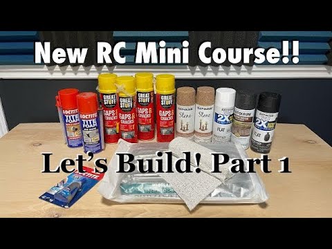 Indoor Mini Crawler Course Build! (Part 1)