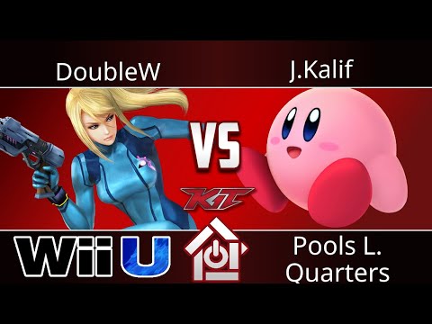 KiT 2018 - DoubleW (ZSS) vs J.Kalif (Kirby) - Smash 4 Pools L. Quarters