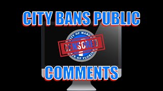 Government Censorship: City Disables Comments on Social Media Accounts