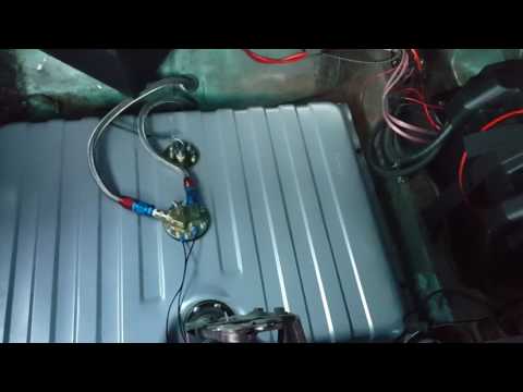 1969 Mustang Tanks Inc efi fuel system with FiTech EFI.