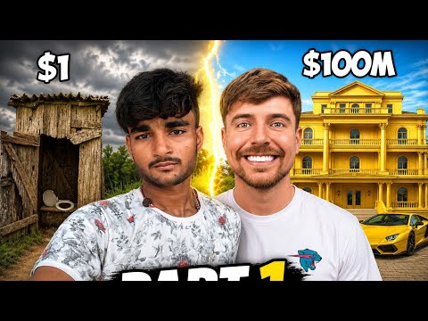 $1 vs $1000000 mrs beast 😁 chota fan#trending #viral 