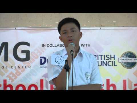 Extemporaneous Speech Contest - Finalist #02