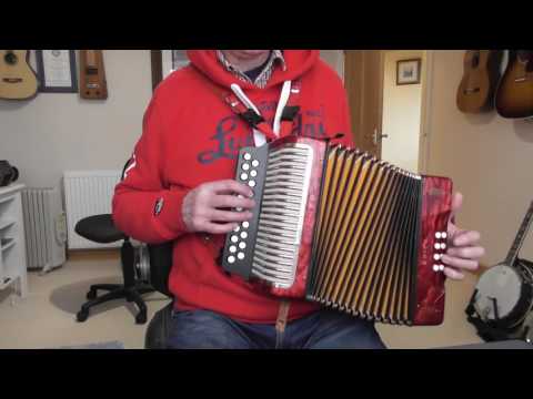 Twinkle, twinkle little star DG melodeon tune plus bass accompaniment slow and steady