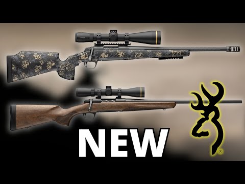 The Browning NEW Bolt Action RIFLES In 2024!