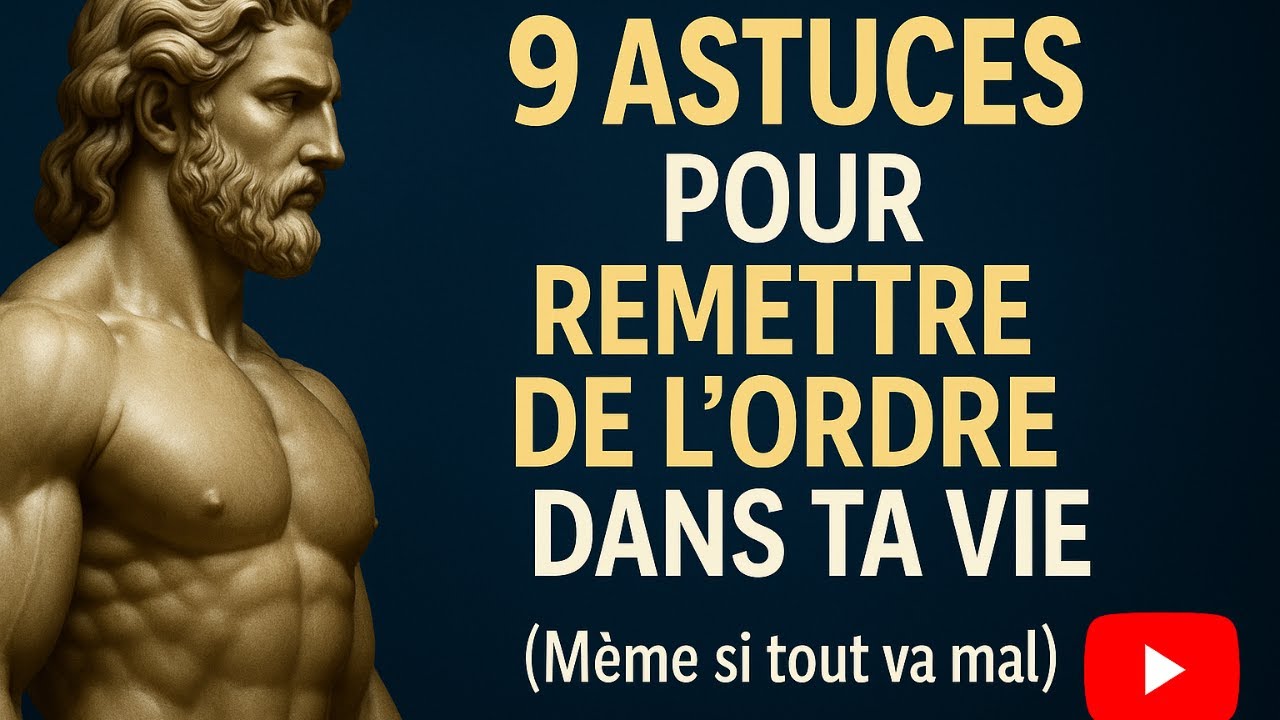9 stratégies stoïciennes puissantes pour reprendre le contrôle de ta vie dès aujourd'hui.