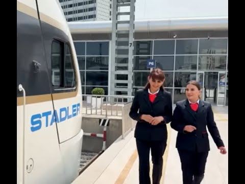 Dəmir yollarda zərif izlər - ADY-nin ilk qadın maşinist köməkçiləri!