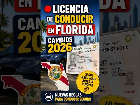 🔴 LICENCIA DE CONDUCIR EN FLORIDA — CAMBIOS 2026