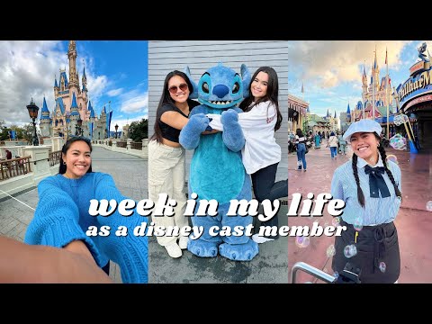 week in the life of a disney world cast member || disney vlog 2024