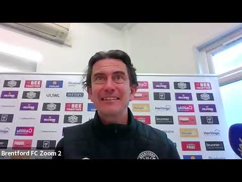 Bees boss Frank on Eriksen’s fitness and facing Man City