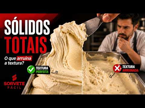 Sólidos Totais no Sorvete