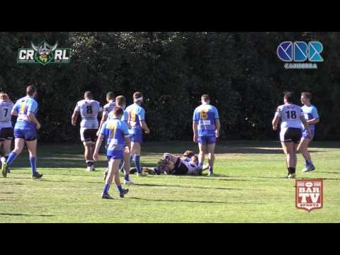 2017 Canberra RL Round 15 Reserve Grade Highlights - Belconnen United v West Belconnen Warriors