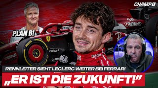 „Plan B“ für Leclerc? Ex-F1-Rennleiter widerspricht Schumacher – „Er ist die Zukunft bei Ferrari!“