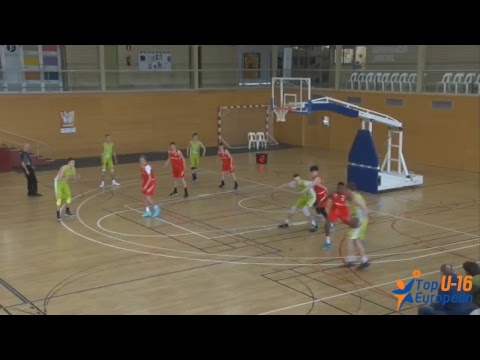 SABONIS BC vs APOLLO AMSTERDAM - TOP European U16 2018