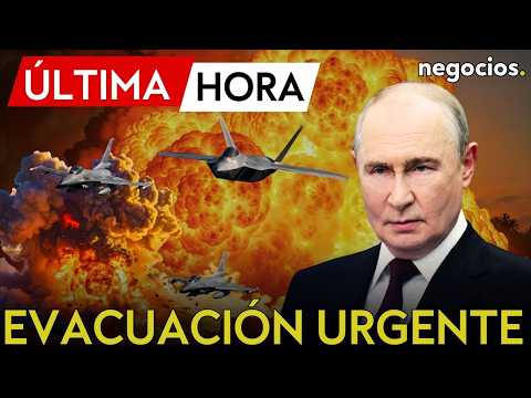 ÚLTIMA HORA | Rusia mueve aviones militares a Irán: evacuación nuclear urgente ante la escalada