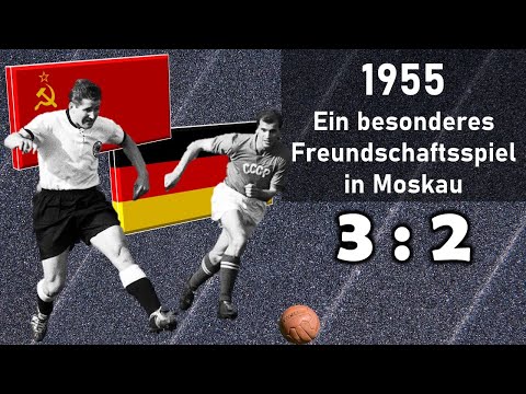 1955-08-21 Sowjetunion - BR Deutschland 3:2 (Freundschaftsspiel) komplette Radio-Übertragung