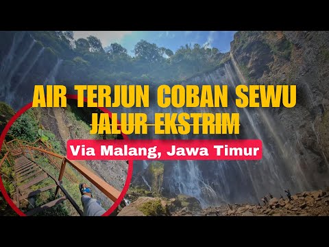 Lengah Dikit Nyawa Melayang Wisata Ekstrim Air Terjun Coban Sewu Via Malang #19