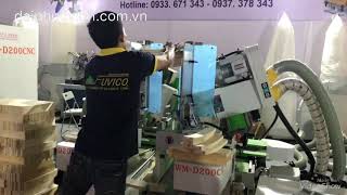 Máy phay mộng dương 2 đầu CNC, Mộng oval dương 2 đầu WOODMASTER