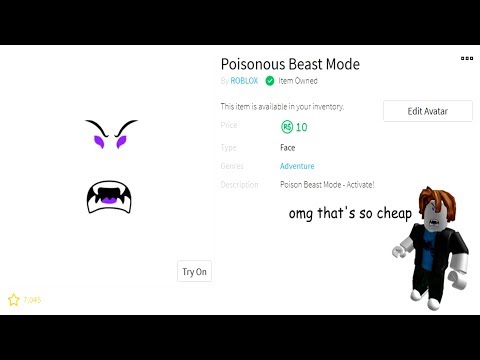 Roblox Account With Builders Club Beast Mode Giveaway - how to get poisonous beast mode roblox