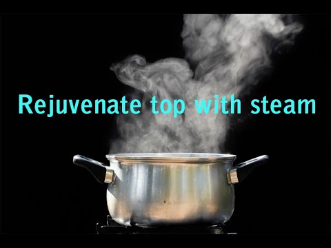 Rejuvenate your combed top with steam with Mary from Camaj Fiber Arts