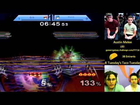 Erik (Falcon) vs WashB (Marth) - TTT18 - LBR2