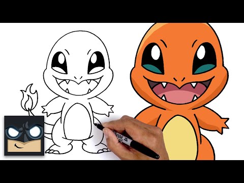 How To Draw Charmander | Pokemon