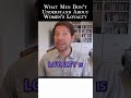 Men NEED To Understand About WOMEN S Loyalty
