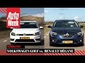 Renault Mégane vs. Volkswagen Golf - AutoWeek Dubbeltest