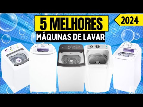 Qual a Melhor Máquina de Lavar Roupa em 2024?Top 5 Custo Benefício!