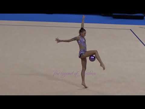 Ana Luiza FILIORIANU (ROU) ball - 2015 Stuttgart worlds Qualifs