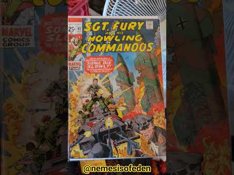 Sgt. Fury and his Howling Commandos #nemesisofeden #marvel #marvelcomics #vintagecomics #vintage