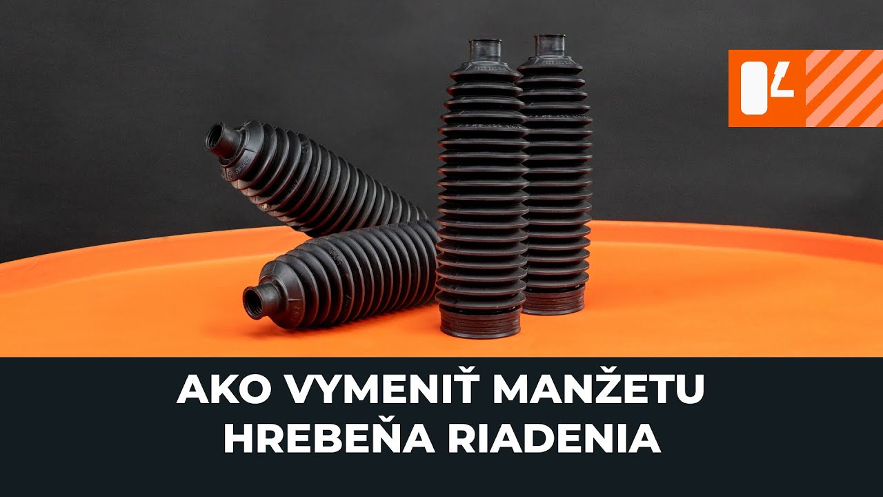 Manžeta riadenia postup výmeny na vašom aute