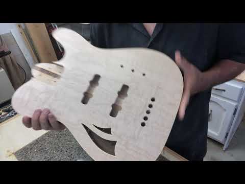 Bass Guitar Bridge Installation - RML Innovations Torpedo Bridge