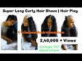 Indian Girl Headshave Long Curly Hair Mottai Straight Razor Tonsure CHENNAI HAIR DONATION
