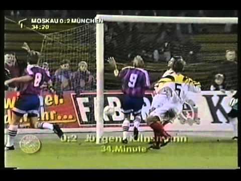 1995 September 26 Lokomotiv Moscow Russia 0 Bayern Munich Germany 5 UEFA Cup