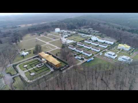 Maharishi European Research University (MERU) Vlodrop vanuit de lucht