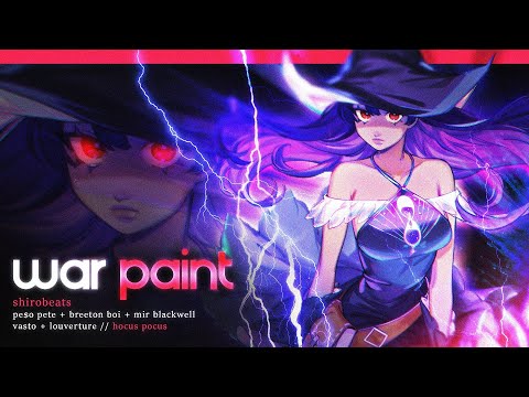 SHIROBEATS - WAR PAINT FT. PE$O PETE, BREETON BOI, MIR BLACKWELL, LOUVERTURE, & VASTO