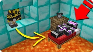 TROLLEO A YOUTUBER CON TRAMPA TROLL DE LAVA EN LA CAMA EN MINECRAFT