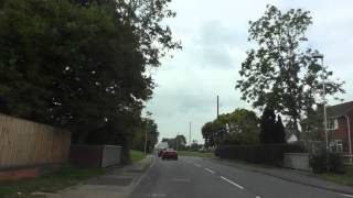 preview picture of video 'Driving On The B4503 From Malvern To Leigh Sinton, Worcestershire, England 12th September 2014'