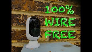 Reolink Argus Review +Setup (ITS TRULY WIRE FREE)+ (AMAZING NIGHT VISION)