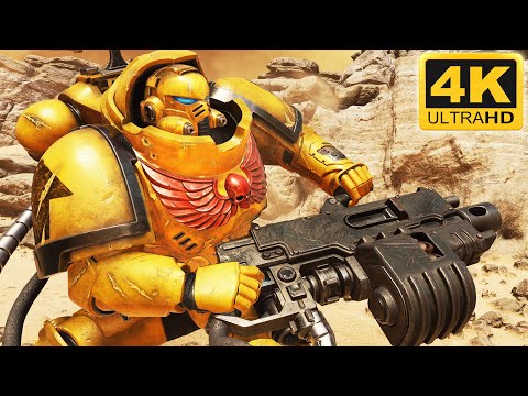 HEAVY BOLTER GAMEPLAY - Imperial Fist vs Tyranids! - Warhammer 40k: Space Marine 2 (4K)